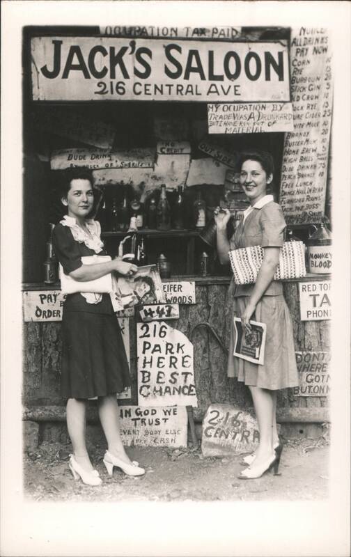Jack's Saloon, 216 Central Ave, Two Women Hot Springs Arkansas