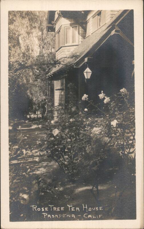 Rose Tree Tea House, Pasadena California