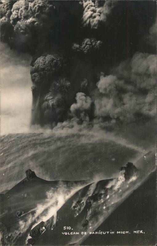Volcan de Parícutin Eruption