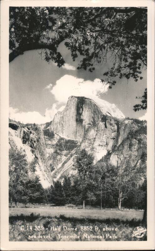 Half Dome 8852 ft. above sea level, Yosemite National Park Yosemite Valley California