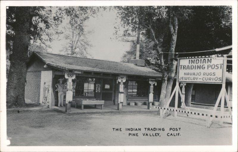 Indian Trading Post, Navajo Rugs, Jewelry, Pine Valley, CA California