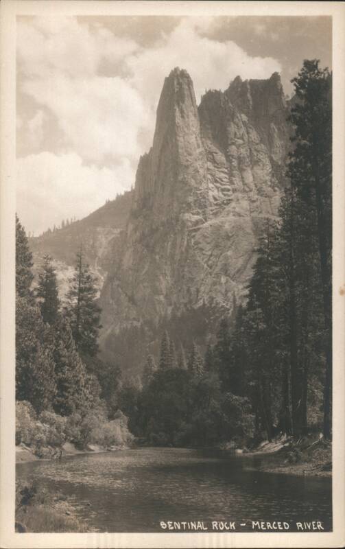 Sentinel Rock - Merced River Yosemite Valley California