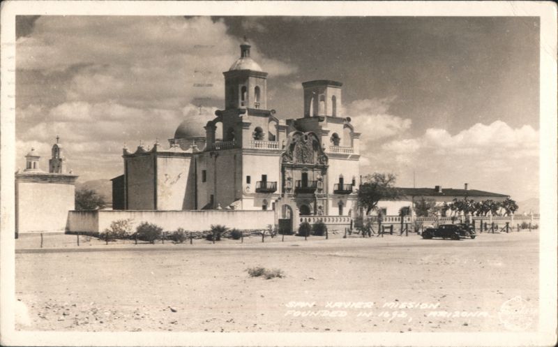 San Xavier Mission, Founded 1692, Arizona