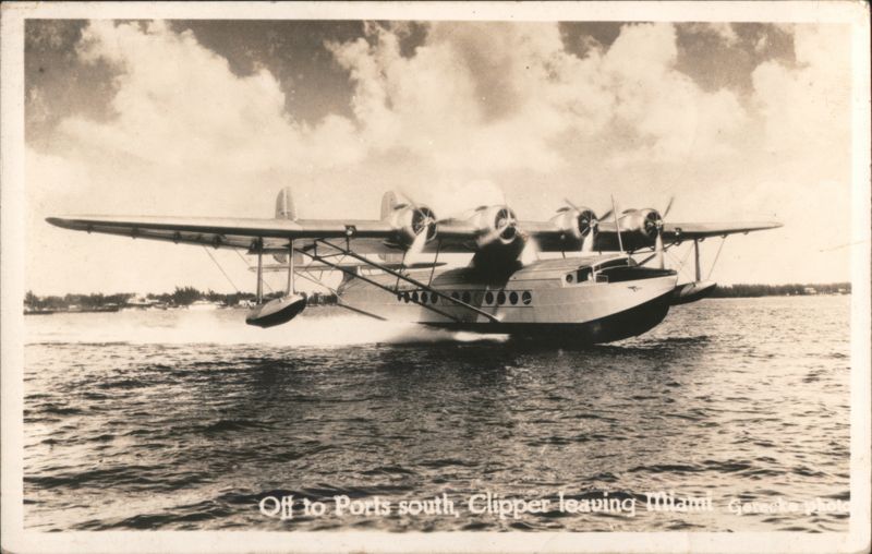 Clipper leaving Miami for Ports South