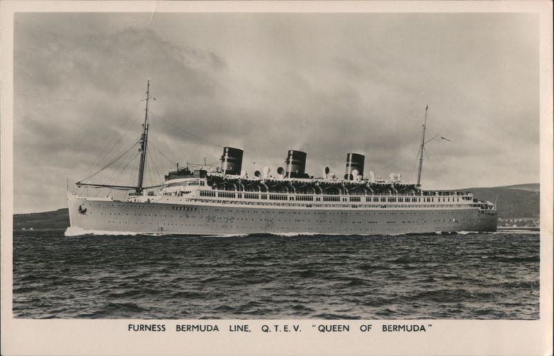 Furness Bermuda Line Q.T.E.V. Queen of Bermuda