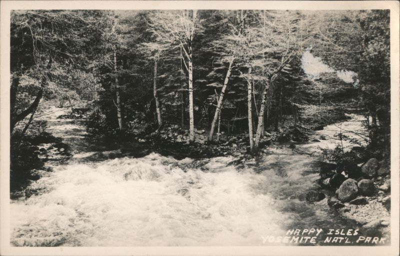 Happy Isles, Yosemite National Park California
