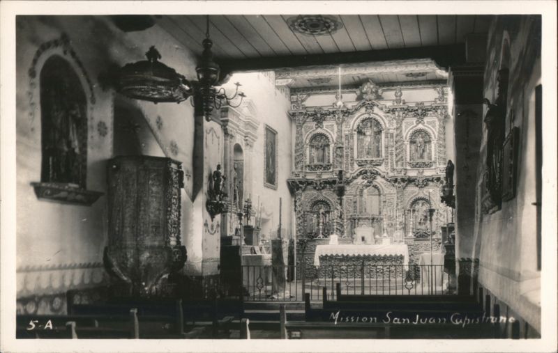 Mission San Juan Capistrano Interior