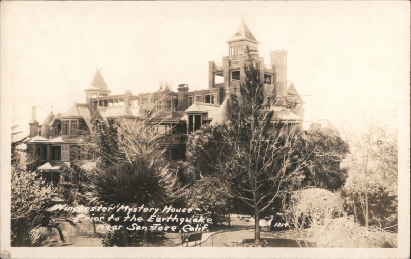 WInchester Mystery House Prior to the Earthquake
