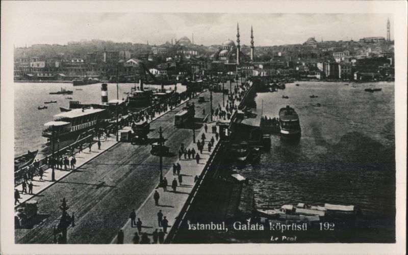 Galata Bridge, Istanbul