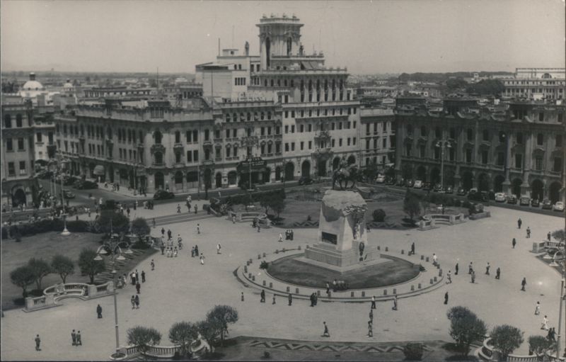 Plaza San Martin, Lima Peru
