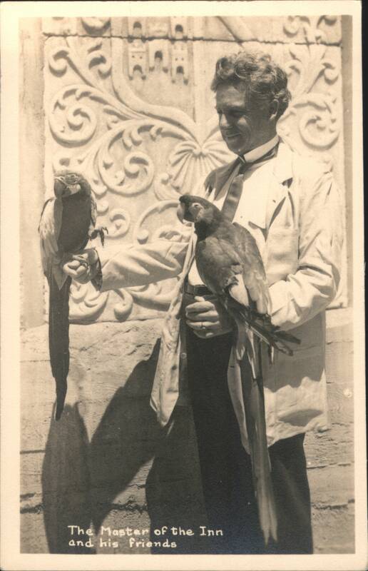 The Master of the Inn and his friends with parrots