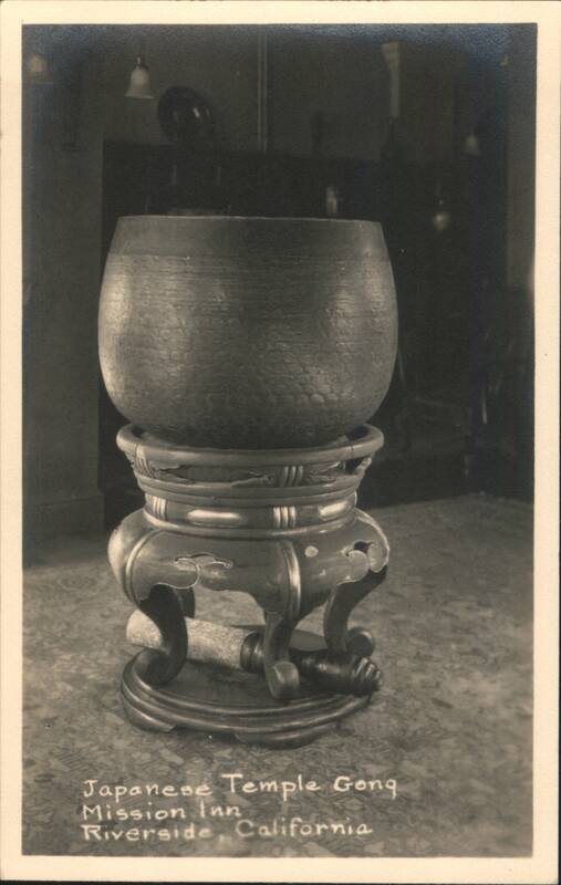 Japanese Temple Gong, Mission Inn Riverside California