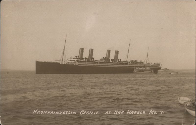 Kronprinzessin Cecilie at Bar Harbor