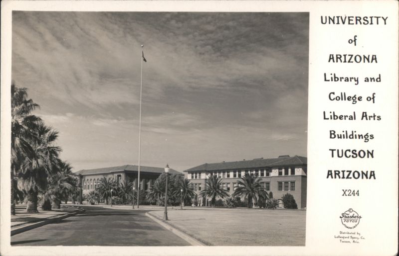 University of Arizona Library and College of Liberal Arts Buildings