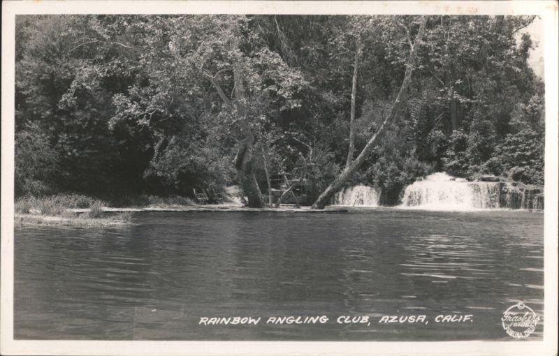 Rainbow Angling Club with Waterfall, Azusa, CA California
