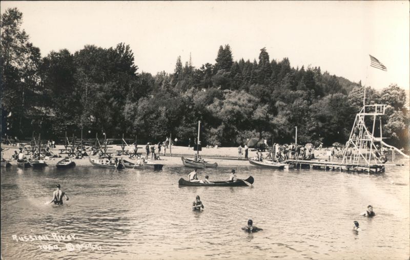 Russian River YMCA Camp Swimming & Boating California