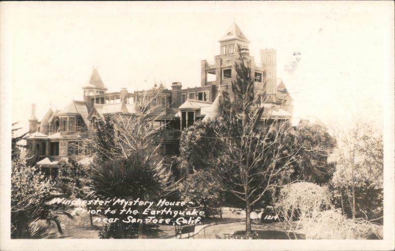 Winchester Mystery House Prior to Earthquake, San Jose, CA California