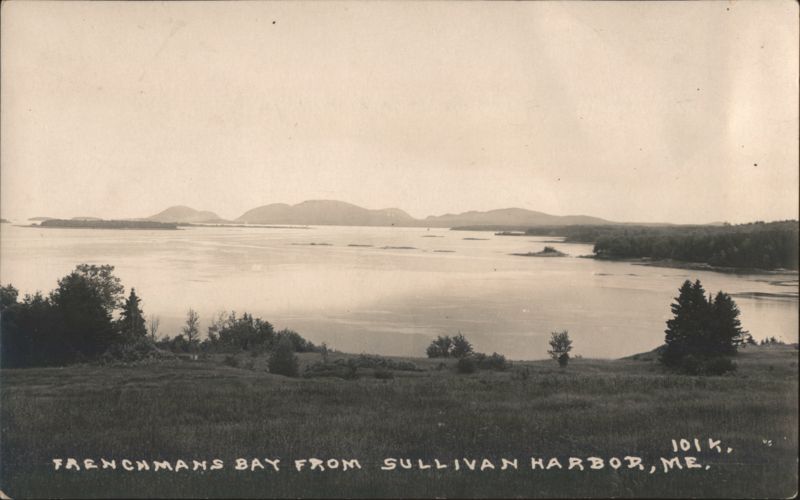 Frenchman's Bay from Sullivan Harbor, ME