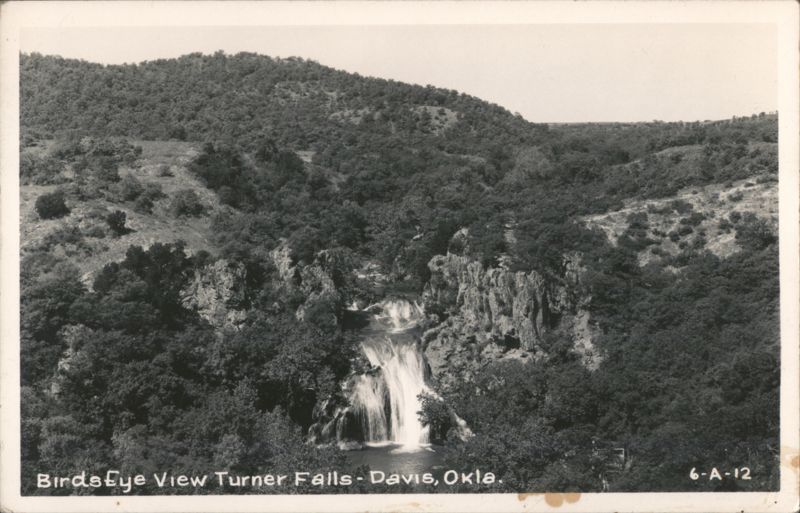 BirdsEye View Turner Falls Davis Oklahoma