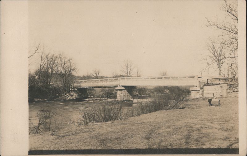 Bridge Over River Landscapes