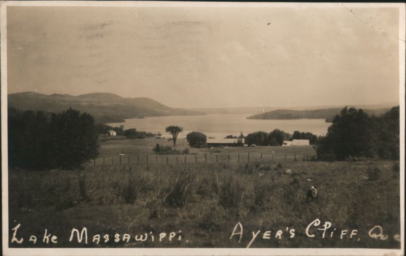 Lake Massawippi, Ayer's Cliff, Quebec Landscape View
