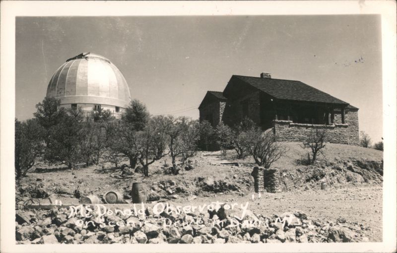 McDonald Observatory Dome & Stone Building, Fort Davis, TX Texas