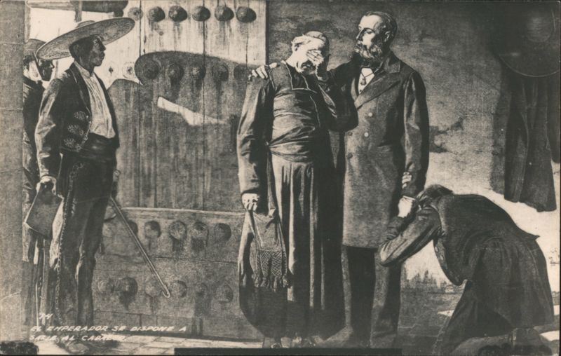 El Emperador Se Dispone a Salir al Carcel