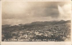 Business Section, Globe, Arizona Postcard