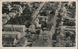 Aerial View of Hudiksvall Postcard