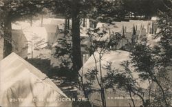 Tent City Postcard