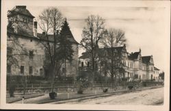 Bytča - Old and New Castle Postcard