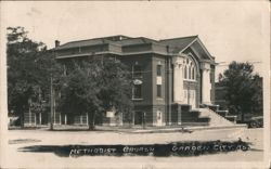 Methodist Church, Garden City, KS Postcard