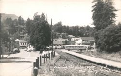 Entering the picturesque city of Mill Valley, Calif. Postcard