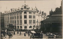 Farringdon Shoe Company & Elite Picture Theatre Postcard