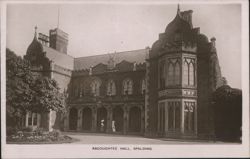 Ascoughfee Hall, Spalding Postcard