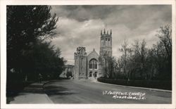 St. Andrew's Church, Moose Jaw, SK Postcard