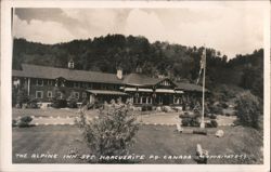 The Alpine Inn, Ste. Marguerite, QC, Canada Postcard