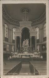 R. C. Cathedral Altar, St. John's, Newfoundland Postcard