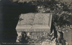 Robert Louis Stevenson Monument, Mt. St. Helena, CA Postcard