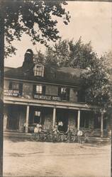 Hulmeville Hotel, Moller's Beer, Schmieder Prop Postcard