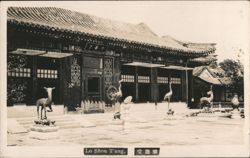 Lo Shou T'ang, Summer Palace Hall with Statues Postcard