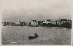 The Bund from Whangpoo River, Shanghai Postcard