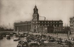 Shanghai General Post Office and Suzhou Creek Postcard