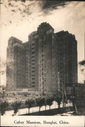 Cathay Mansions, Shanghai Postcard