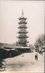 Lung Wha Pagoda, Shanghai Postcard