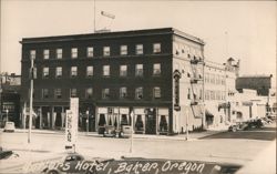 Miners Hotel, Baker, Oregon Postcard