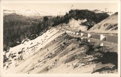 Highway U.S. 10 in the High Sierras Postcard