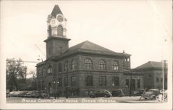 Baker County Court House, Baker, Oregon Postcard