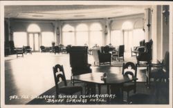 Ballroom Towards Conservatory, Banff Springs Hotel Postcard