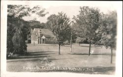 Epworth Forest House, Lake Webster, IN Postcard